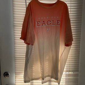 Mens two toned tye dye shirt